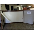 Enclosed Whiteboard Egan with Projection Screen, 72 x 48 in.
